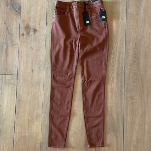 NWT KUT From the Klorh Mia HR Toothpick Skinny Jean- Clay- Size 2 - Picture 3 of 9